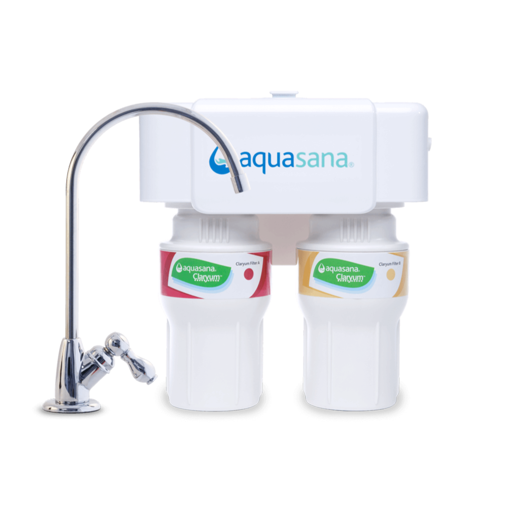 Aquasana AQ-5200 - Sistem filtrare sub chiuvetă cu două filtre