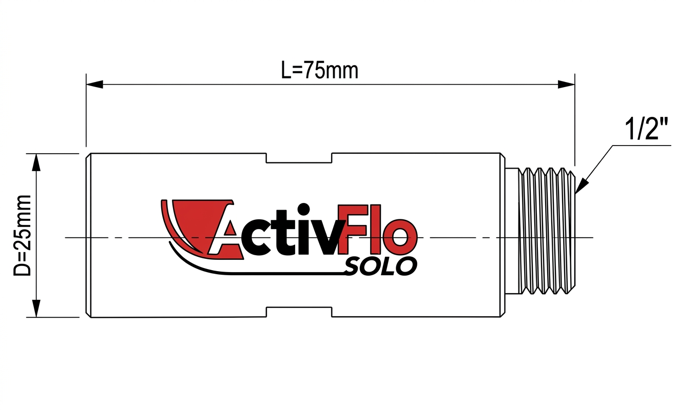 Dedurizator fără Sare – ActivFlo Solo AF012MF
